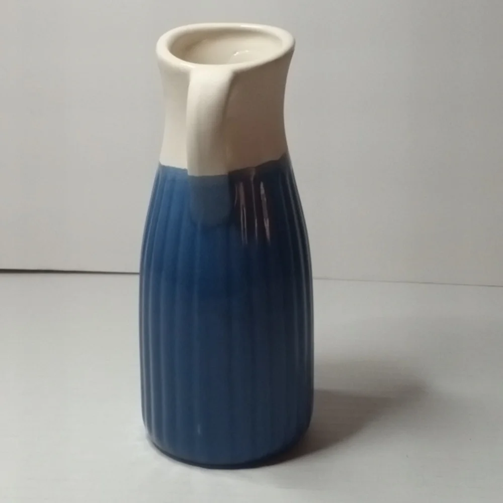 Ceramic Pitcher Vase - Picture 2 of 7